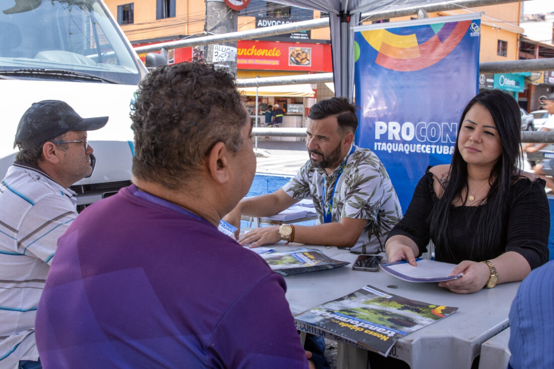 Procon Itinerante de Itaquá desembarca no Pequeno Coração 
