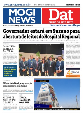 Edição Mogi News/DAT - 5 de dezembro de 2023