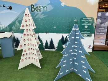Espaço do Bem recebe doações de Natal para Abrac e Grupo Fera 