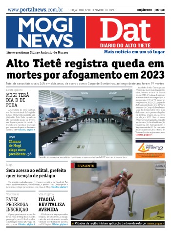 Edição Mogi News/DAT - 12 de dezembro de 2023
