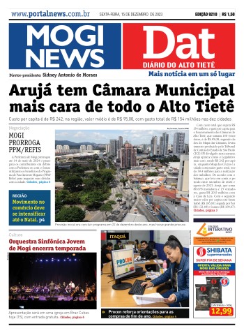Edição Mogi News/DAT - 15 de dezembro de 2023