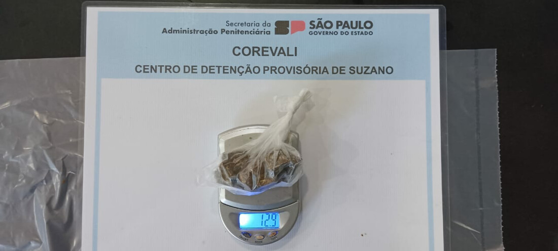 Mulher esconde droga em refeição que levava para companheiro preso em Suzano 