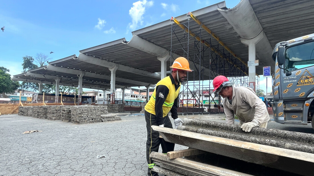  Itaquá inicia reforma do Terminal Urbano Manoel Feio