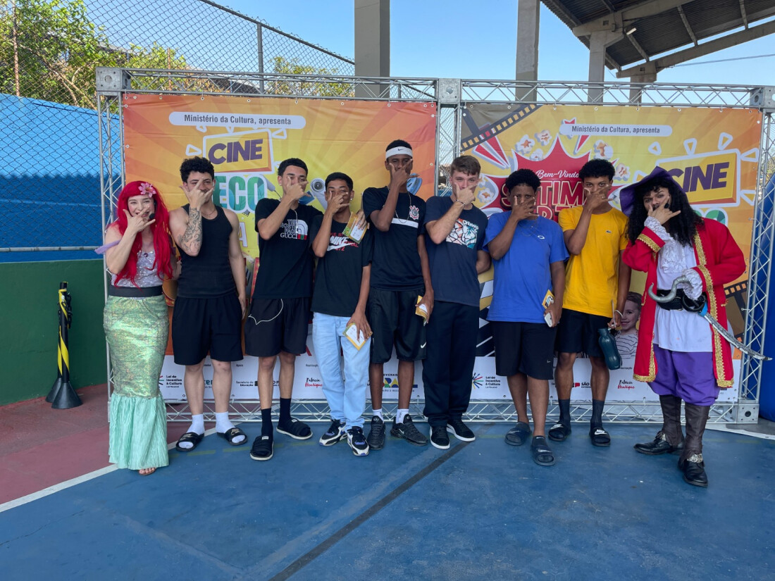 Jovens da região aprendem sustentabilidade com projeto de cinema
