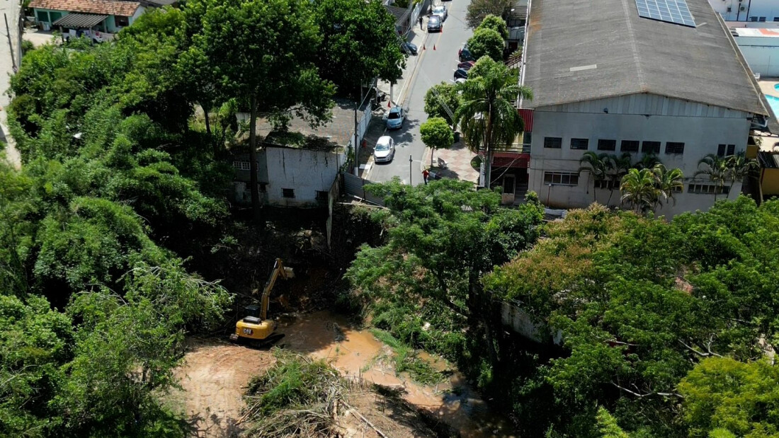 Prefeitura de Guararema inicia a construção de uma nova rua