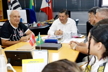 Ashiuchi recebe equipe vice-campeã da 15ª Copa América de Tae-Kwon-Do