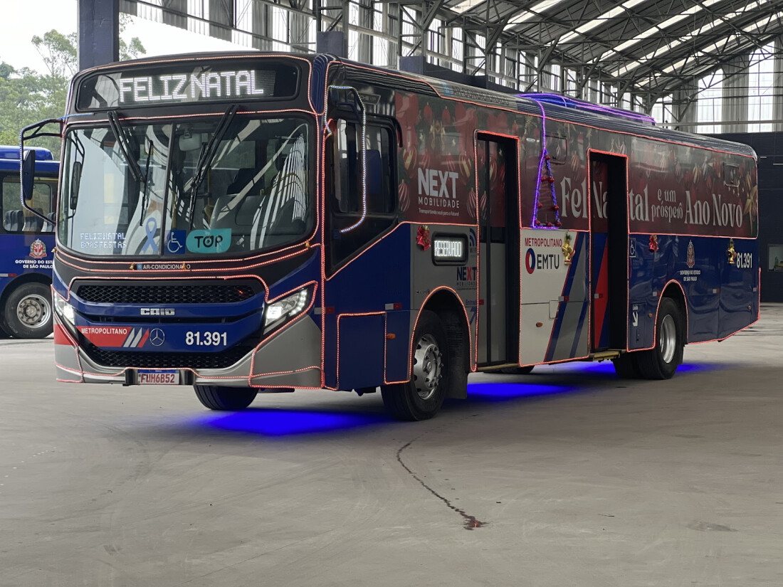 Transportes metropolitanos têm operação especial para o Natal e Ano Novo
