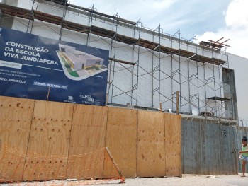Escola Viva Jundiapeba será concluída até julho