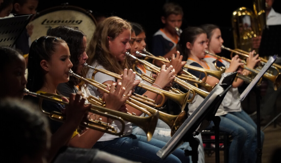Projetos de educação musical atenderam mais de 15 mil alunos