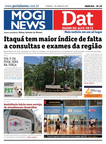 Edição Mogi News/DAT - 7 de dezembro de 2024