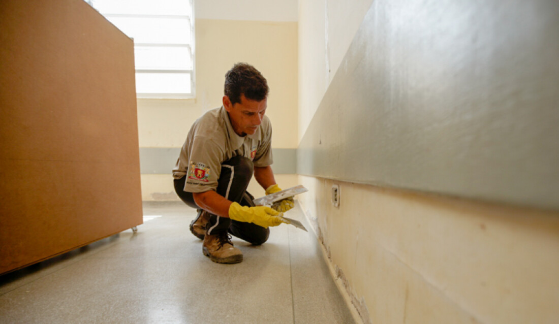 Renova Escola realizou mais de 900 intervenções em escolas de Mogi em 2023