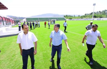 Bertaiolli faz última vistoria no Nogueirão antes da inauguração