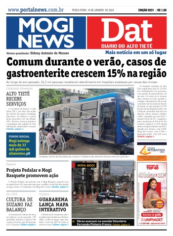 Edição Mogi News/DAT - 16 de janeiro de 2024