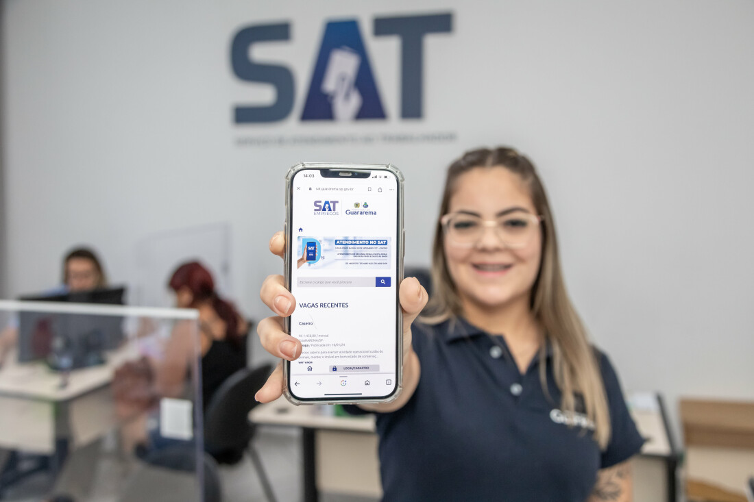 70 oportunidades de emprego estão disponíveis em Guararema 