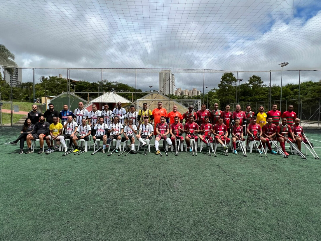 Projeto Futebol de Amputados Mogi retorna aos treinos 