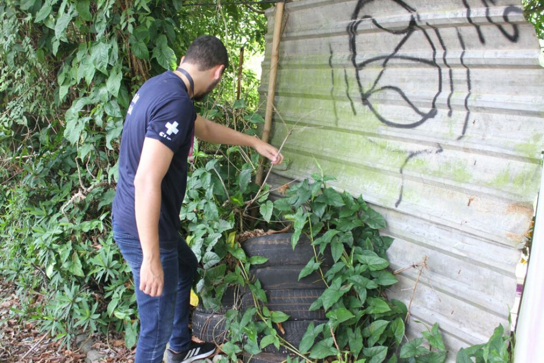 Vigilância visita 220 residências e encontra focos do mosquito da dengue