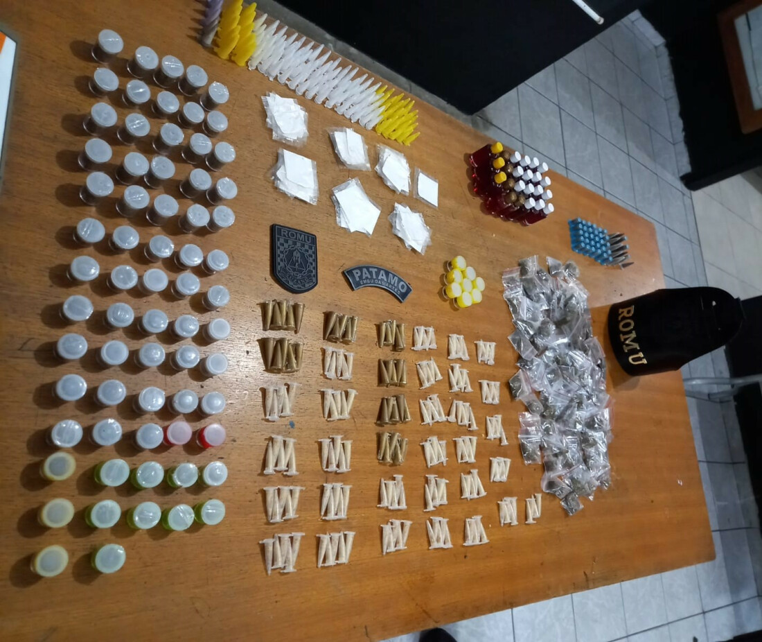 GCM localiza 660 porções de entorpecentes e prende suspeito por tráfico