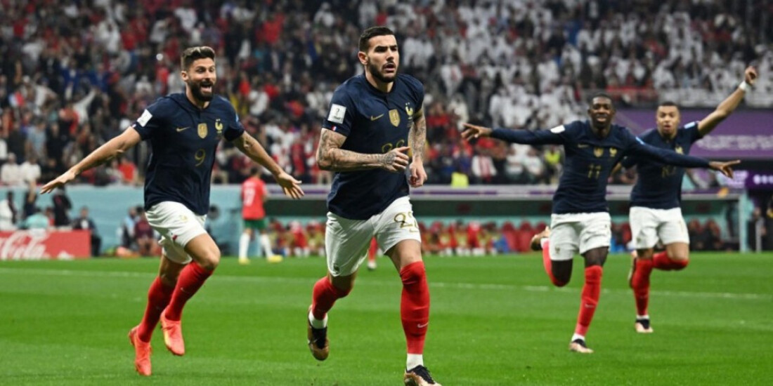 França supera Marrocos para disputar final da Copa com Argentina