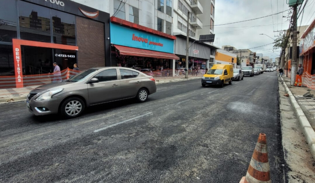 Trecho da Voluntário Fernando Pinheiro Franco, em Mogi, é liberado antes do prazo