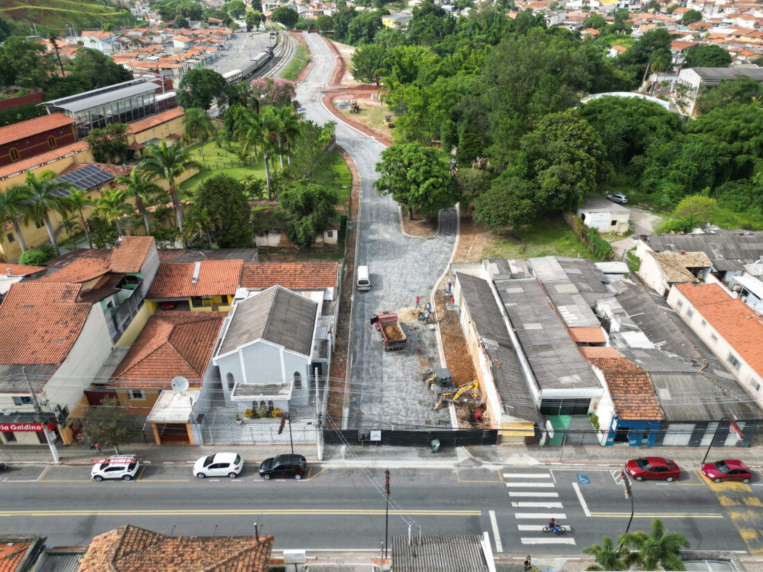 Mobilidade Urbana: construção de nova rua avança em Guararema