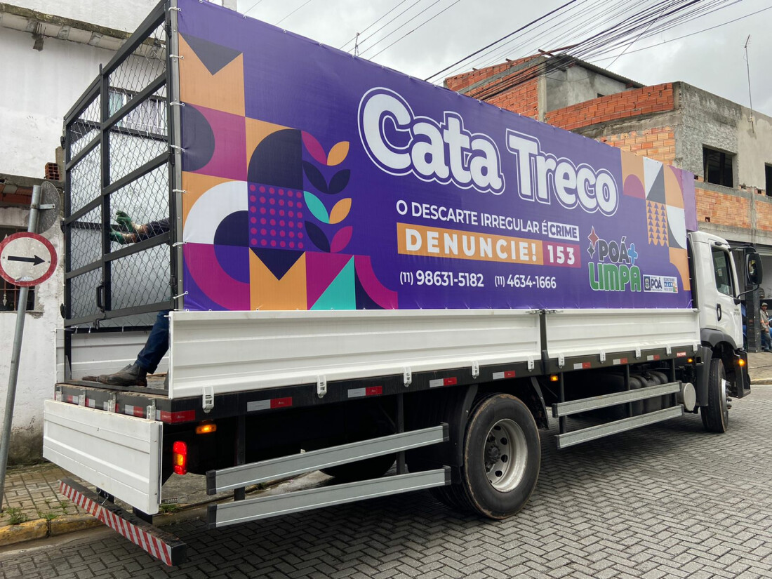 Cata Treco de Poá pode ser agendado pelo whatsapp