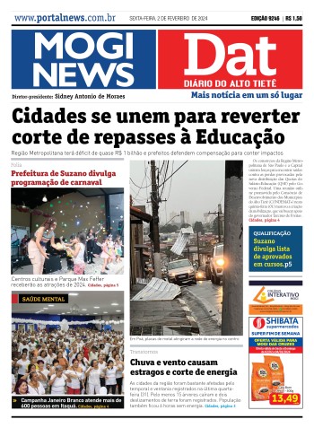Edição Mogi News/DAT - 2 de fevereiro de 2024