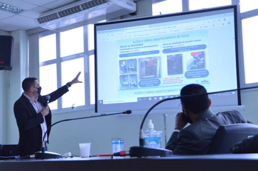 Vereadores de Itaquá vão receber representantes da Sabesp na quarta 