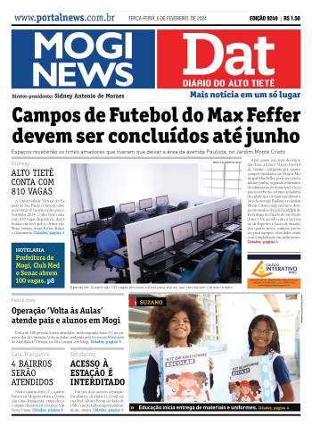 Edição Mogi News/DAT - 6 de fevereiro de 2024
