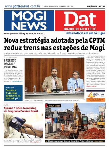 Edição Mogi News/DAT - 7 de fevereiro de 2024