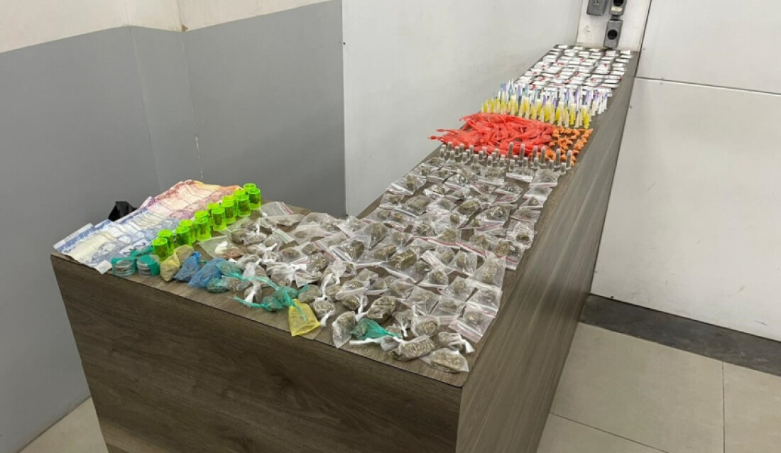Guarda Municipal prende suspeito com mais de 400 porções de entorpecentes 