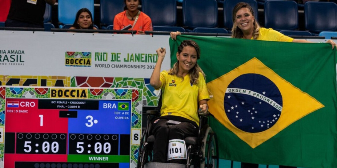 Mundial de bocha paralímpica chega ao final no Rio de Janeiro