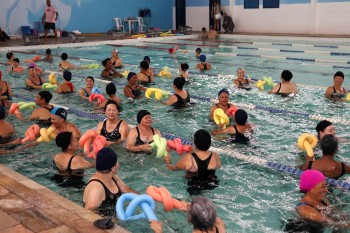 Saspe abre inscrições para hidroginástica só para mulheres no dia 19
