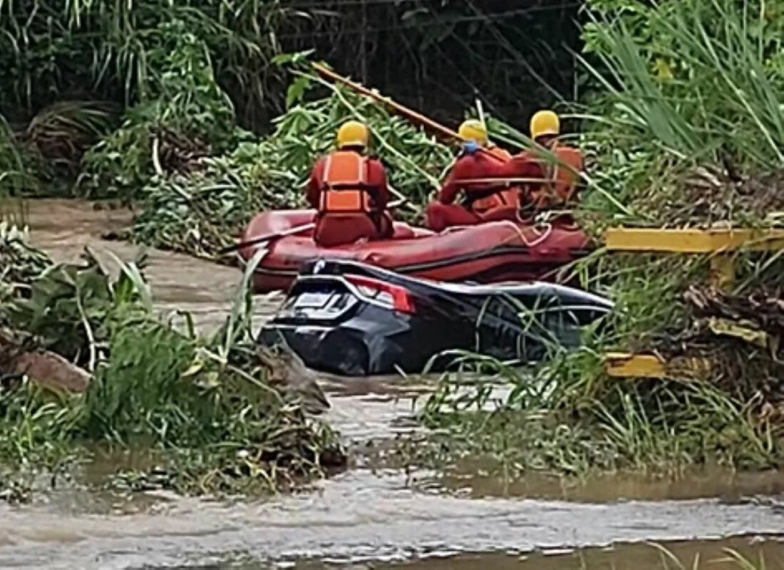 Corpo de homem desaparecido após ter carro arrastado pela chuva é encontrado