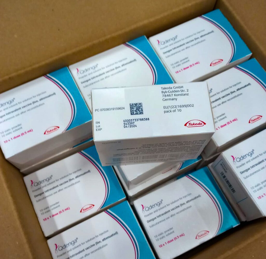 Primeiras doses da vacina contra a dengue chegam à região do Alto Tietê