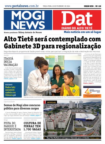 Edição Mogi News/DAT - 20 de fevereiro de 2024