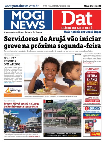 Edição Mogi News/DAT - 23 de fevereiro de 2024
