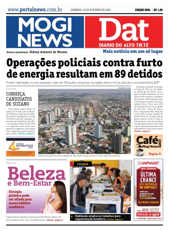 Edição Mogi News/DAT - 25 de fevereiro de 2024