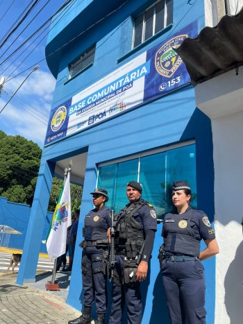 Base da GCM é reaberta no Jardim Nova Poá
