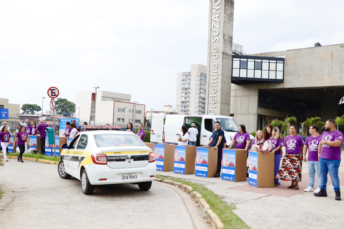 Fundo Social de Suzano arrecada 5,5 mil itens com drive-thru solidário