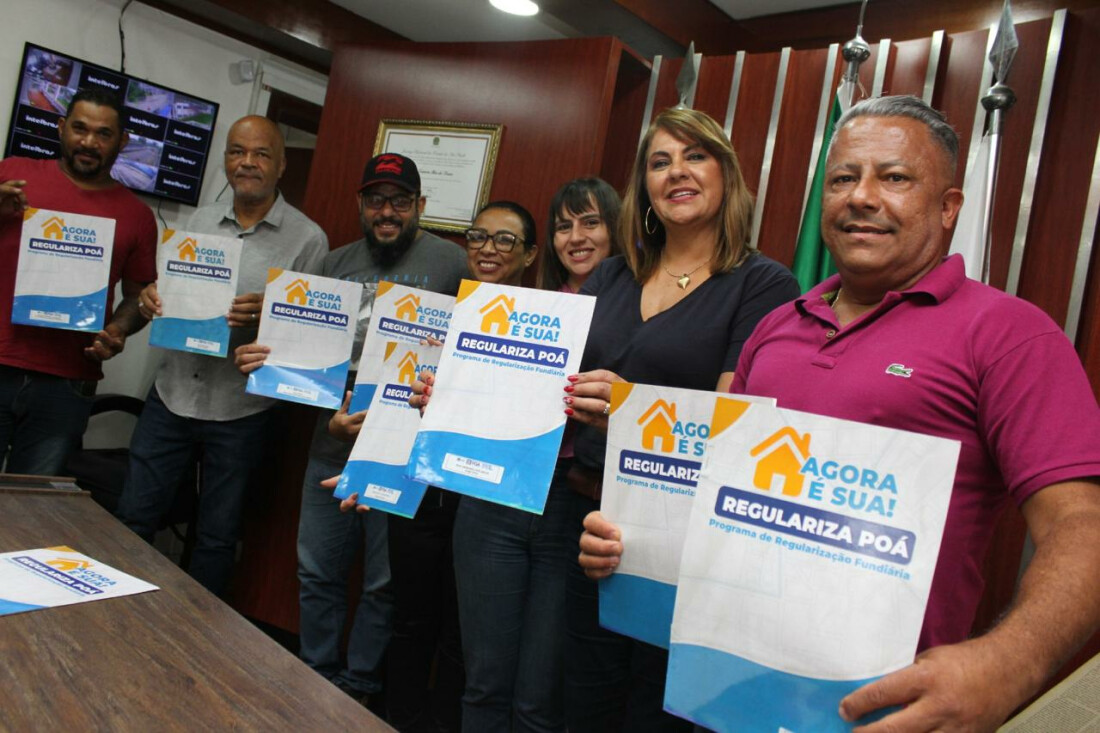 Prefeitura de Poá regulariza áreas no Jardim Santa Helena