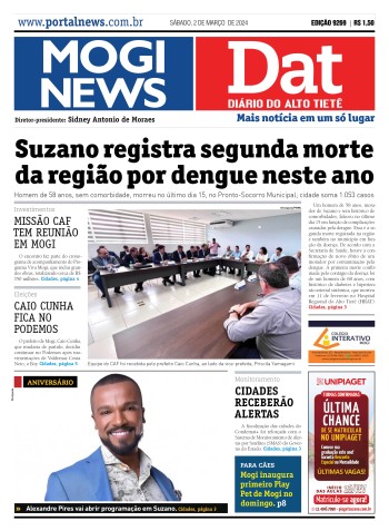 Edição Mogi News/DAT - 02 de março de 2024