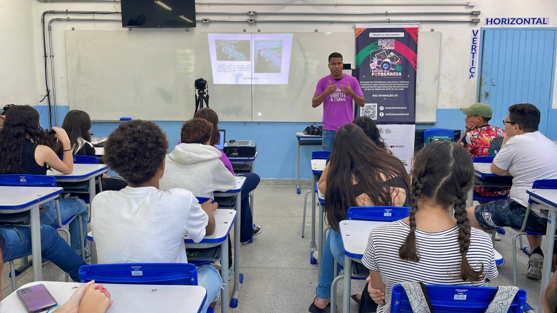 Worshop incentiva jovens da região a seguirem carreira de fotografia