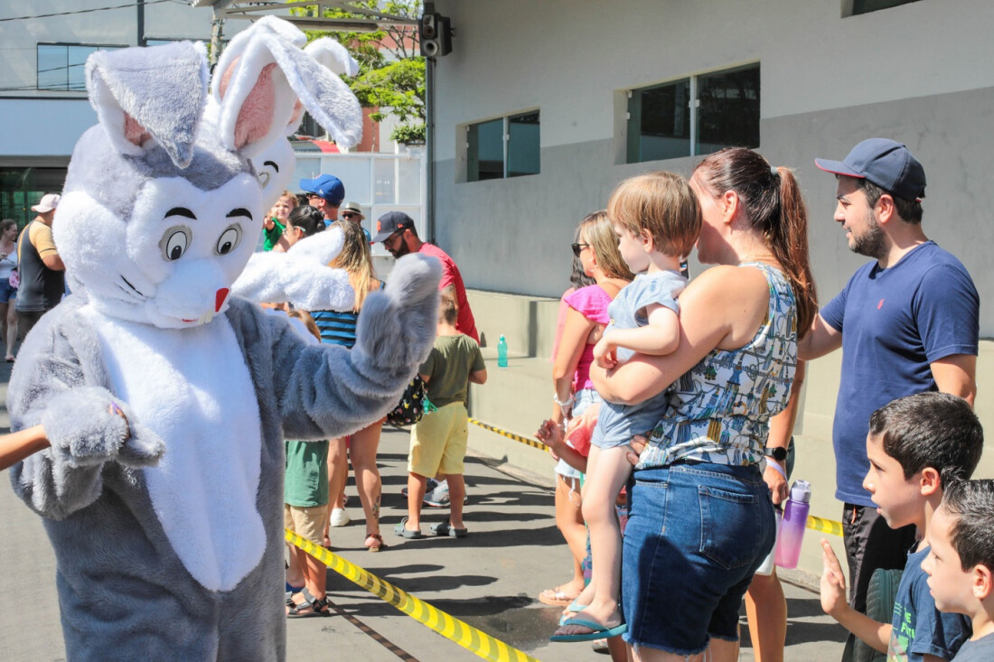 Com diversão para toda a família, Páscoa do Clube de Campo recebe mais de mil pessoas