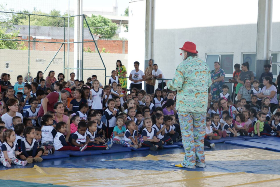 Suzano celebra Dia do Circo com atividades lúdicas para as crianças