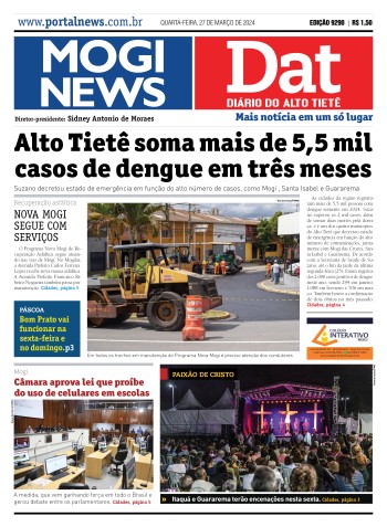 Edição Mogi News/DAT - 27 de março de 2024