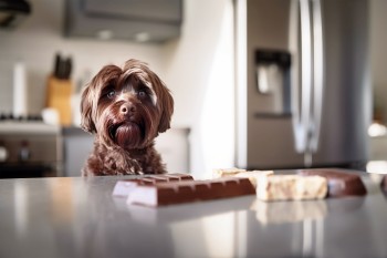 Do chocolate aos cosméticos: conheça os perigos para os pets