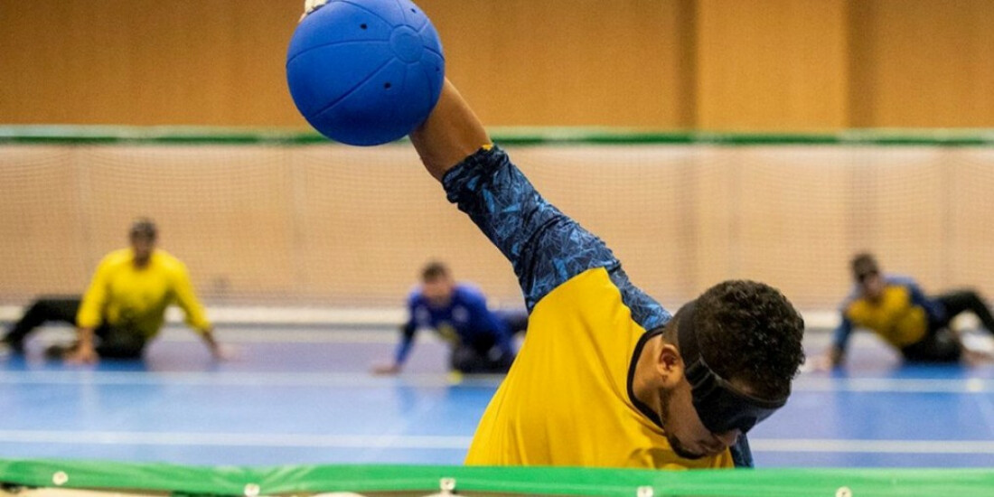 Seleção masculina mantém 100% de aproveitamento no Mundial de goalball