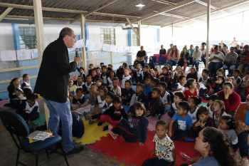 Escola do Jardim Planalto inaugura ‘Espaço de Leitura Maurício de Sousa’