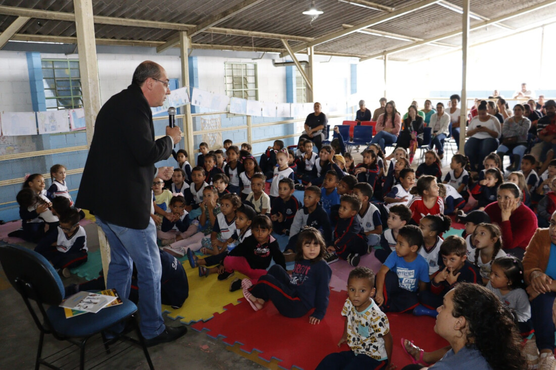 Escola do Jardim Planalto inaugura ‘Espaço de Leitura Maurício de Sousa’