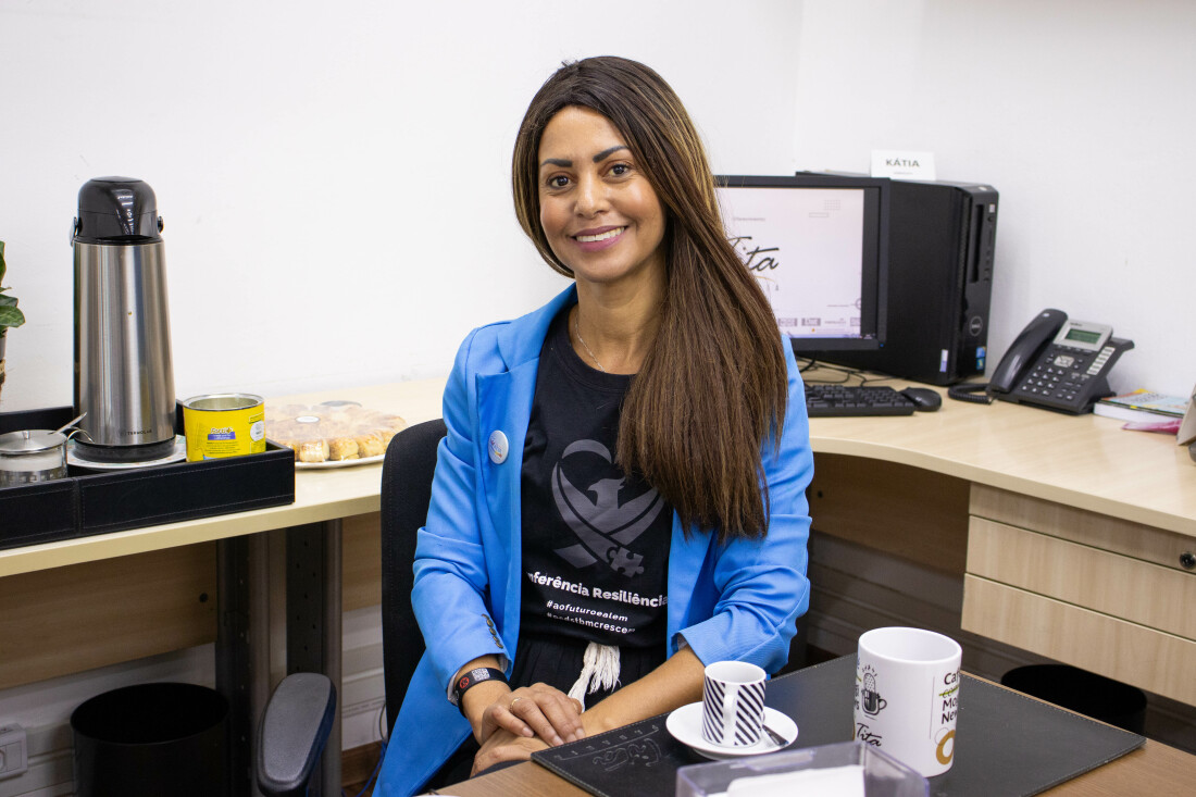 Diiva Battista, do Resilência Azul, destaca os desafios das mães atípicas 